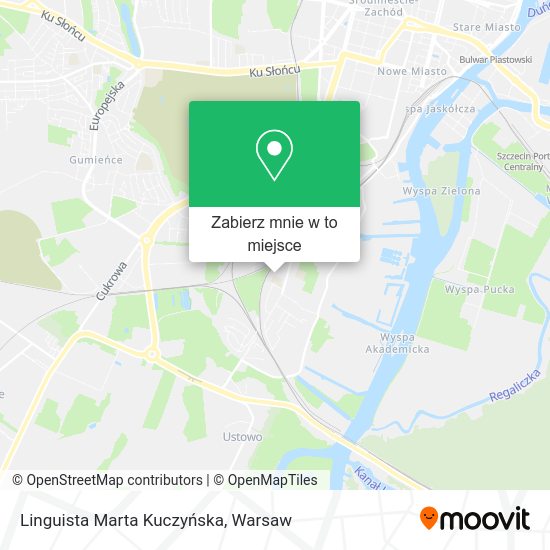 Mapa Linguista Marta Kuczyńska