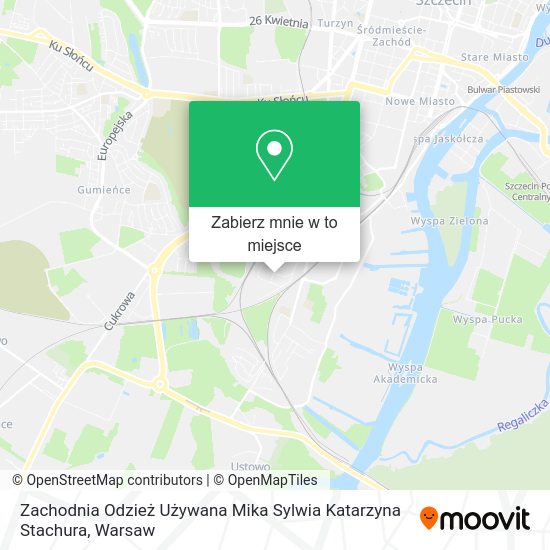 Mapa Zachodnia Odzież Używana Mika Sylwia Katarzyna Stachura