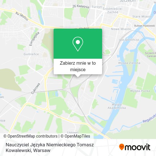 Mapa Nauczyciel Języka Niemieckiego Tomasz Kowalewski