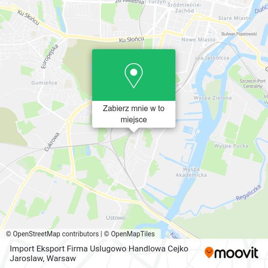 Mapa Import Eksport Firma Uslugowo Handlowa Cejko Jaroslaw