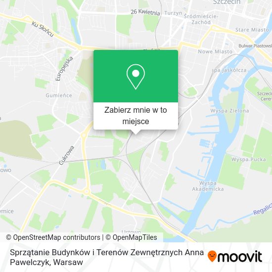 Mapa Sprzątanie Budynków i Terenów Zewnętrznych Anna Pawelczyk