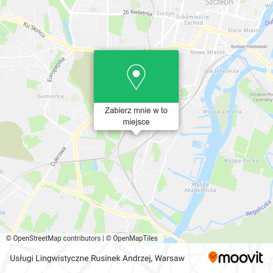 Mapa Usługi Lingwistyczne Rusinek Andrzej