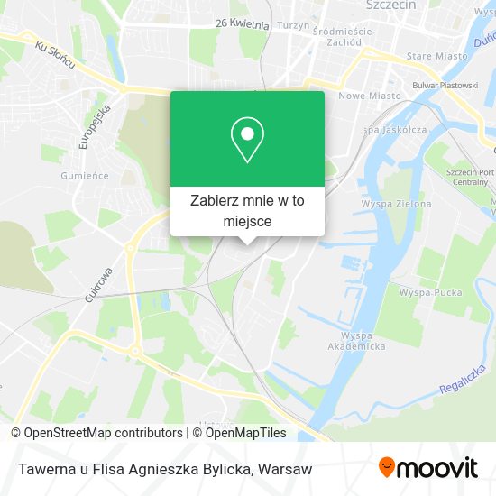 Mapa Tawerna u Flisa Agnieszka Bylicka