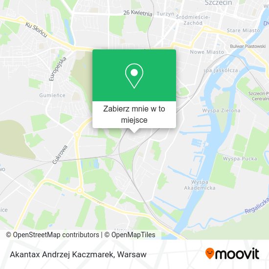 Mapa Akantax Andrzej Kaczmarek