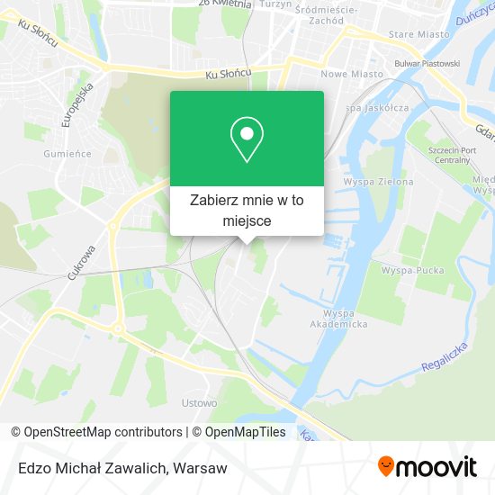 Mapa Edzo Michał Zawalich