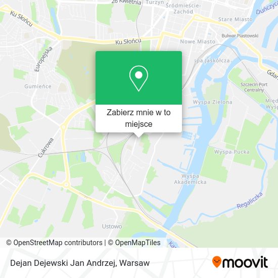 Mapa Dejan Dejewski Jan Andrzej