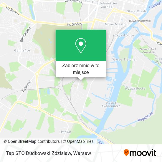 Mapa Tap STO Dudkowski Zdzislaw