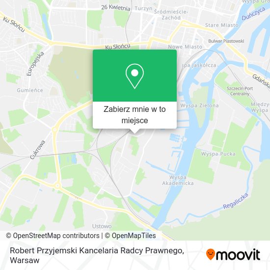 Mapa Robert Przyjemski Kancelaria Radcy Prawnego