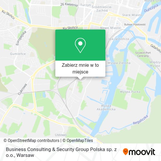 Mapa Business Consulting & Security Group Polska sp. z o.o.