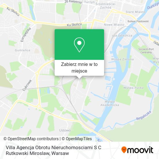 Mapa Villa Agencja Obrotu Nieruchomosciami S C Rutkowski Miroslaw