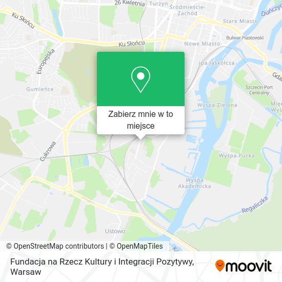 Mapa Fundacja na Rzecz Kultury i Integracji Pozytywy