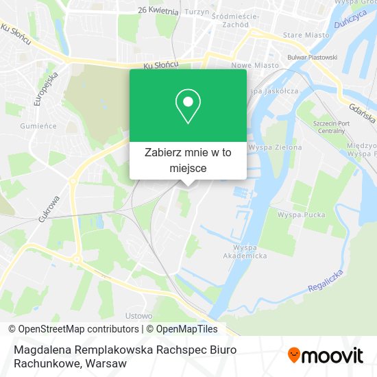 Mapa Magdalena Remplakowska Rachspec Biuro Rachunkowe