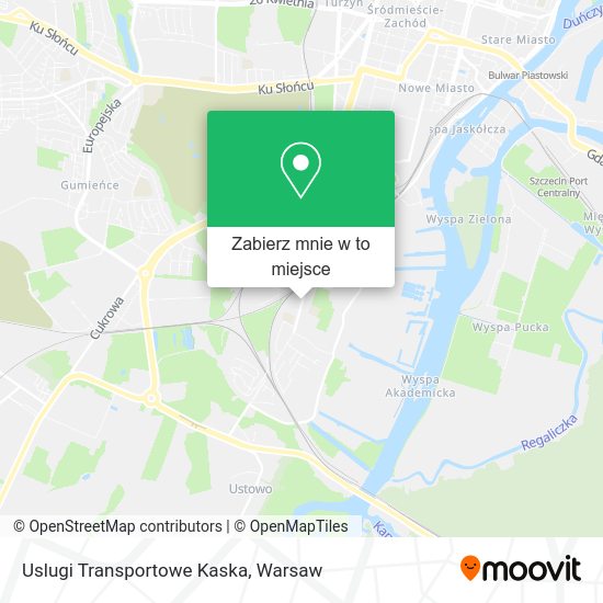 Mapa Uslugi Transportowe Kaska