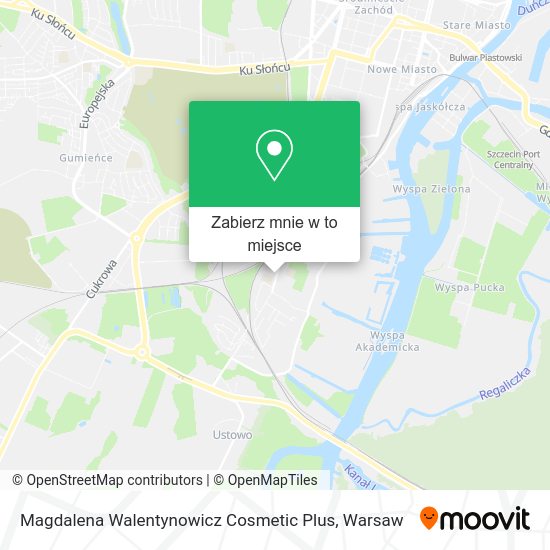 Mapa Magdalena Walentynowicz Cosmetic Plus