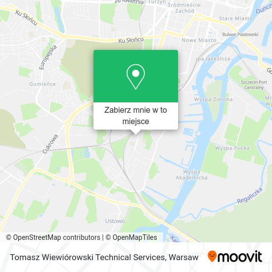 Mapa Tomasz Wiewiórowski Technical Services