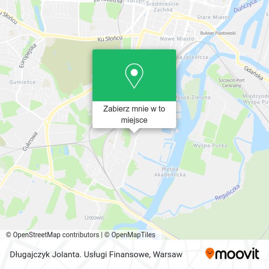 Mapa Długajczyk Jolanta. Usługi Finansowe