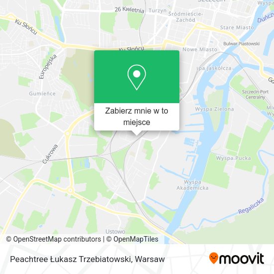 Mapa Peachtree Łukasz Trzebiatowski