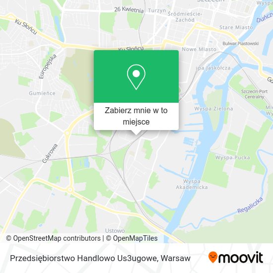 Mapa Przedsiębiorstwo Handlowo Us3ugowe