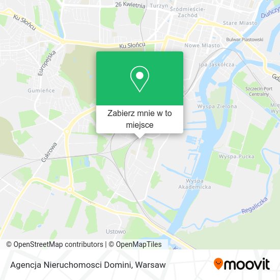 Mapa Agencja Nieruchomosci Domini