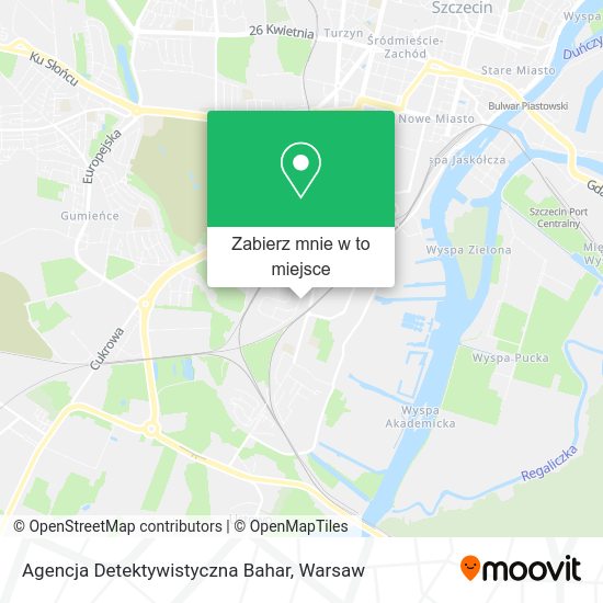 Mapa Agencja Detektywistyczna Bahar