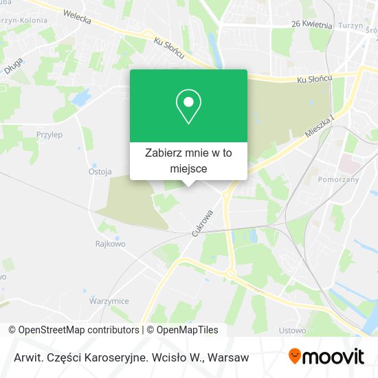 Mapa Arwit. Części Karoseryjne. Wcisło W.