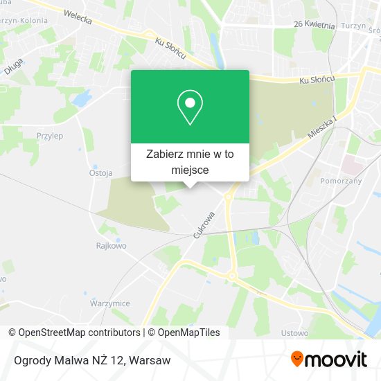 Mapa Ogrody Malwa NŻ 12