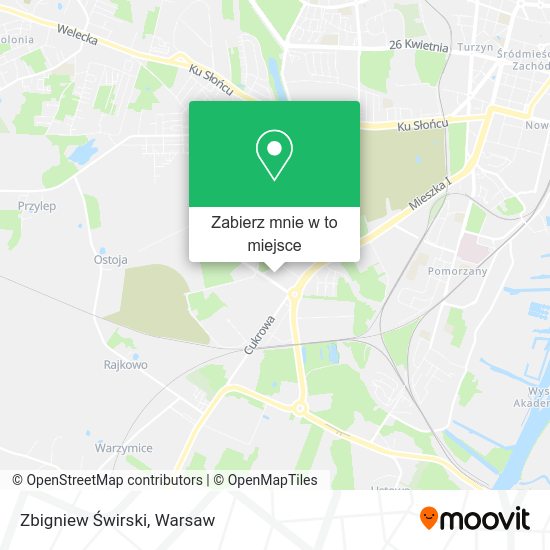 Mapa Zbigniew Świrski