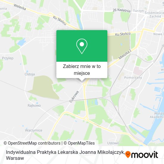 Mapa Indywidualna Praktyka Lekarska Joanna Mikołajczyk