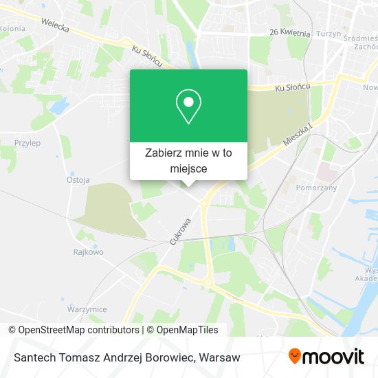 Mapa Santech Tomasz Andrzej Borowiec