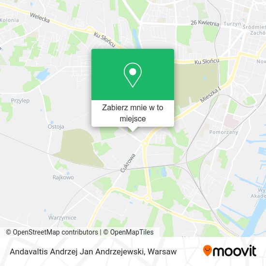 Mapa Andavaltis Andrzej Jan Andrzejewski