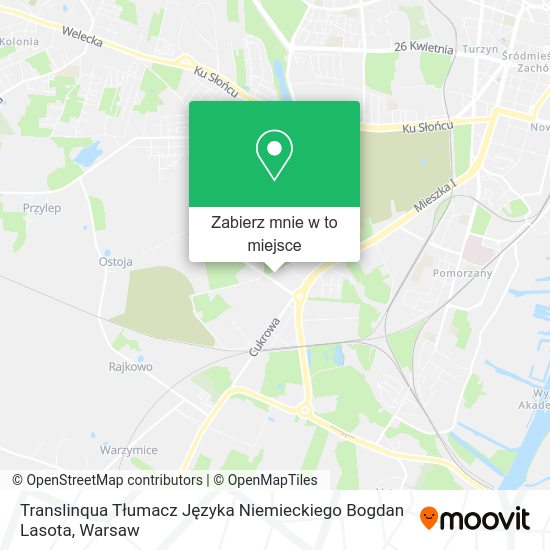 Mapa Translinqua Tłumacz Języka Niemieckiego Bogdan Lasota