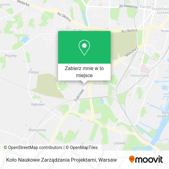 Mapa Koło Naukowe Zarządzania Projektami