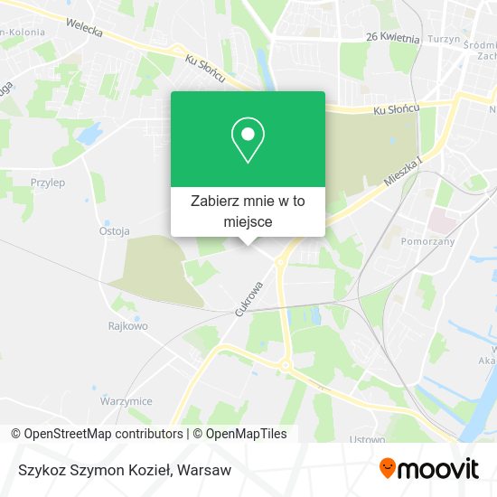 Mapa Szykoz Szymon Kozieł