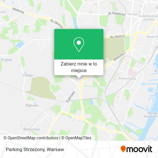 Mapa Parking Strzeżony