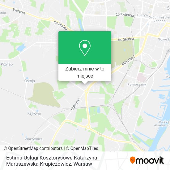 Mapa Estima Usługi Kosztorysowe Katarzyna Maruszewska-Krupiczowicz