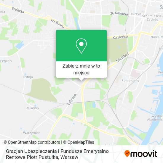 Mapa Gracjan Ubezpieczenia i Fundusze Emerytalno Rentowe Piotr Pustułka