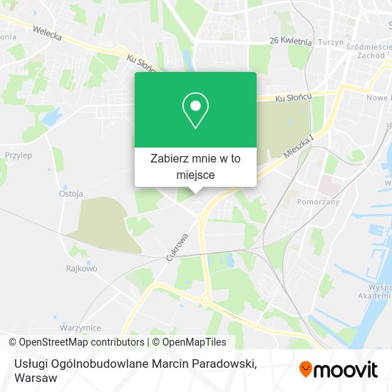 Mapa Usługi Ogólnobudowlane Marcin Paradowski