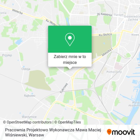 Mapa Pracownia Projektowo Wykonawcza Mawa Maciej Wiśniewski