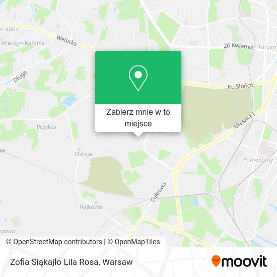 Mapa Zofia Siąkajło Lila Rosa