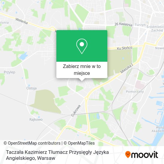 Mapa Taczała Kazimierz Tłumacz Przysięgły Języka Angielskiego