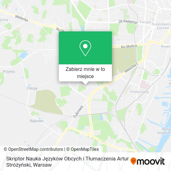 Mapa Skriptor Nauka Języków Obcych i Tłumaczenia Artur Stróżyński