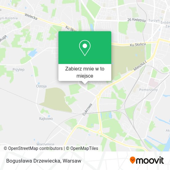 Mapa Bogusława Drzewiecka