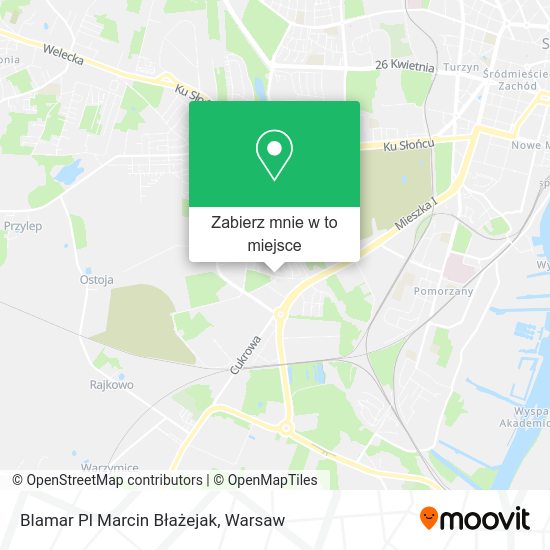 Mapa Blamar Pl Marcin Błażejak