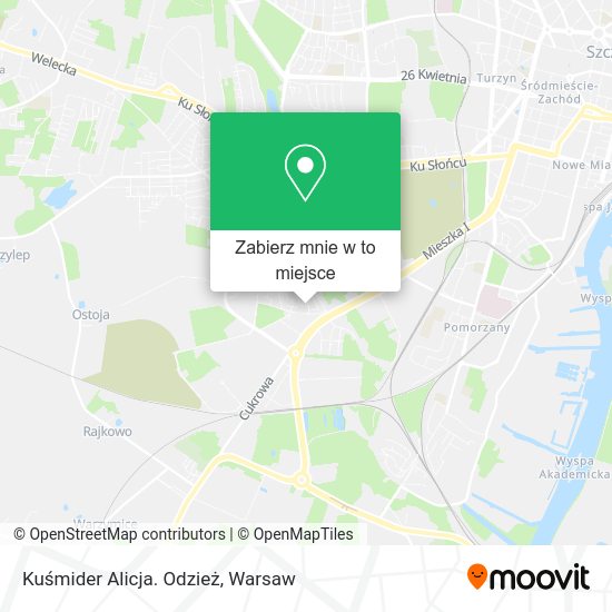 Mapa Kuśmider Alicja. Odzież