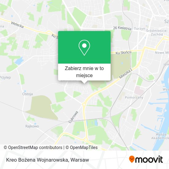 Mapa Kreo Bożena Wojnarowska