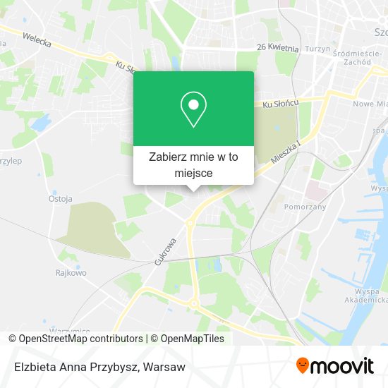 Mapa Elzbieta Anna Przybysz