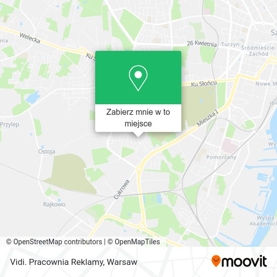 Mapa Vidi. Pracownia Reklamy