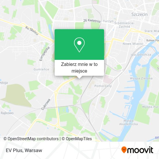 Mapa EV Plus