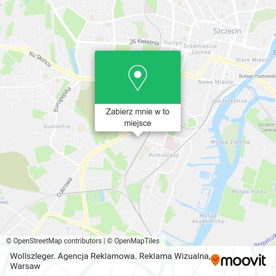 Mapa Wollszleger. Agencja Reklamowa. Reklama Wizualna