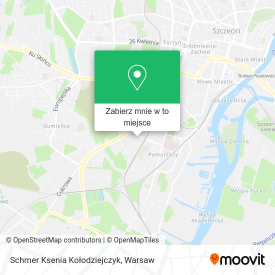 Mapa Schmer Ksenia Kołodziejczyk